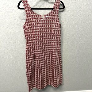 Laundry by Design Geometric Shift Sleeveless Dress Size 10 Career Casual